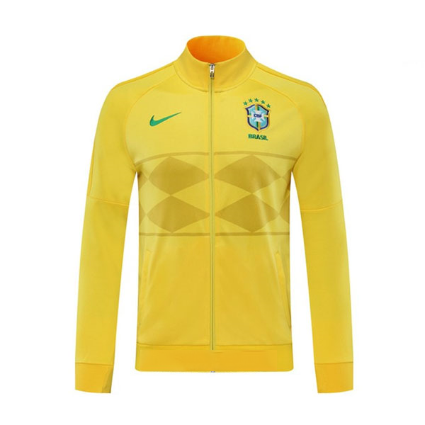 Sweatjacken Brasilien 2020 Gelb